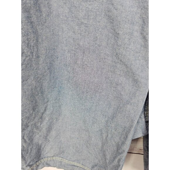 Heritage Collection By GH Bass Men's Size 36 Blue Denim Shorts With Pockets & Bu - Picture 4 of 10